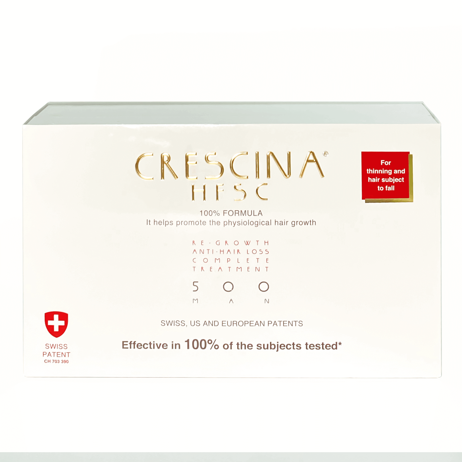 Crescina HFSC 500 Woman – Haarwuchsbehandlung, 10+10 Ampullen | Für Voluminöseres Haar