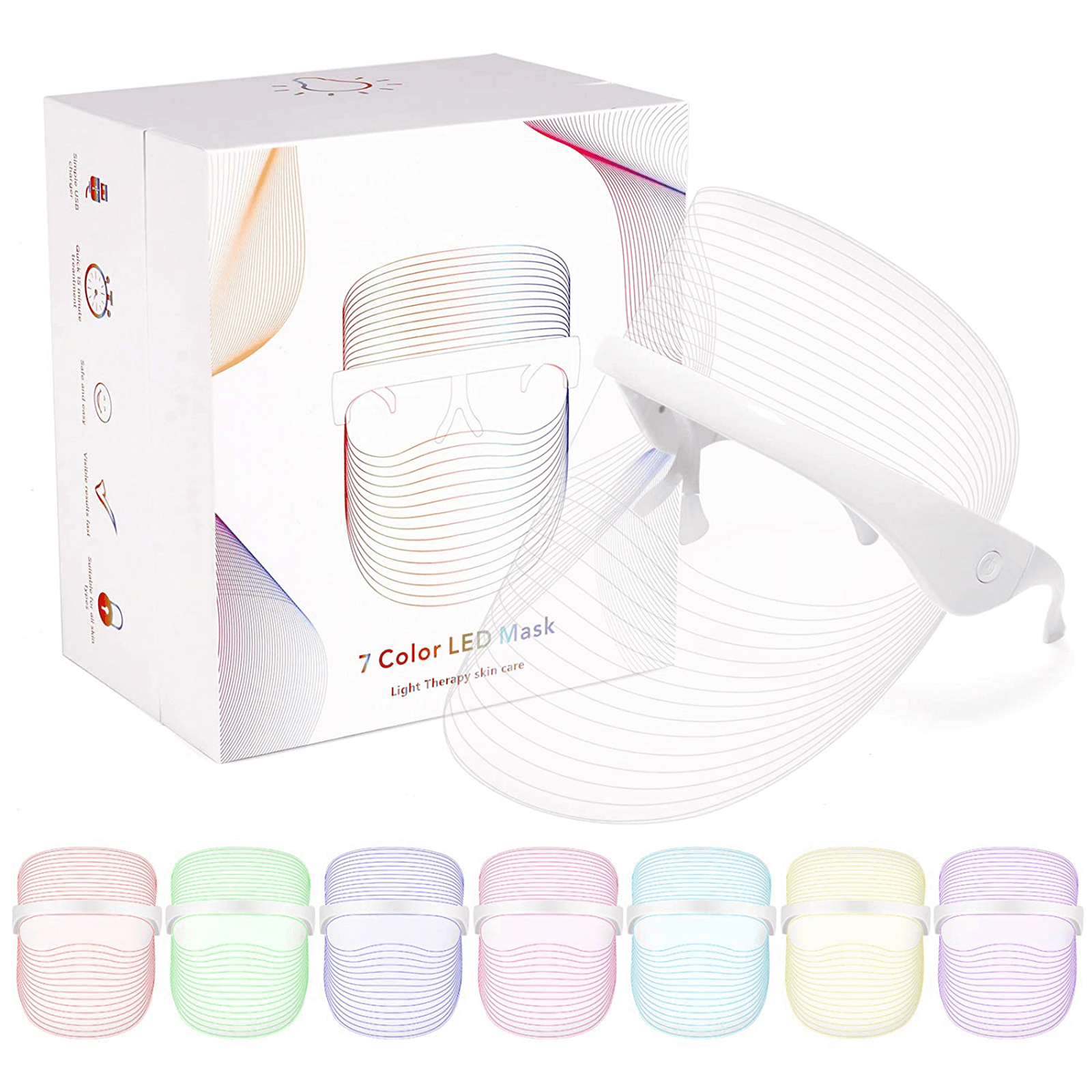 Color LED Mask LJ-106 for skin treatment