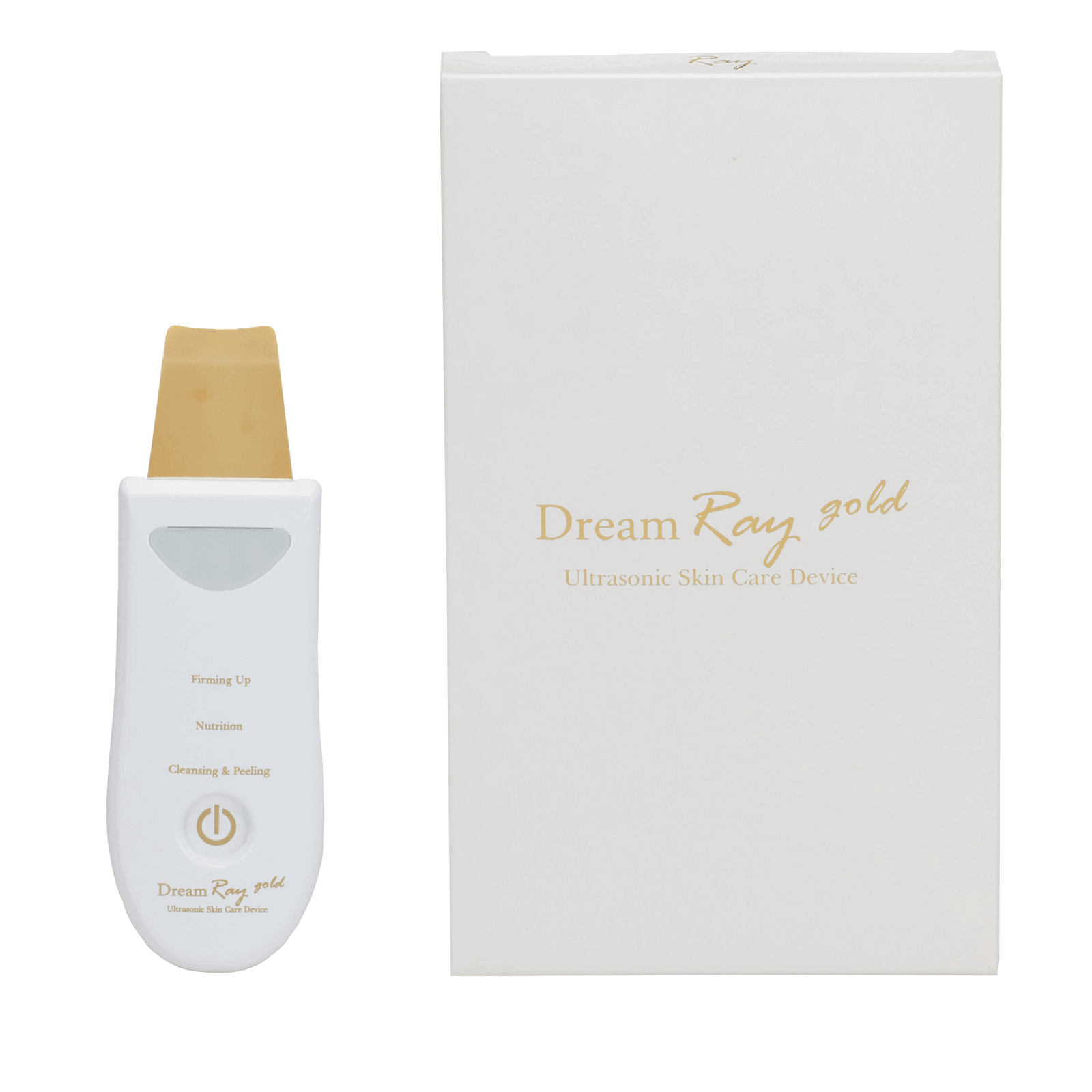 Derma Ray Gold Ultrasonic Skincare Device لتجديد خلايا البشرة