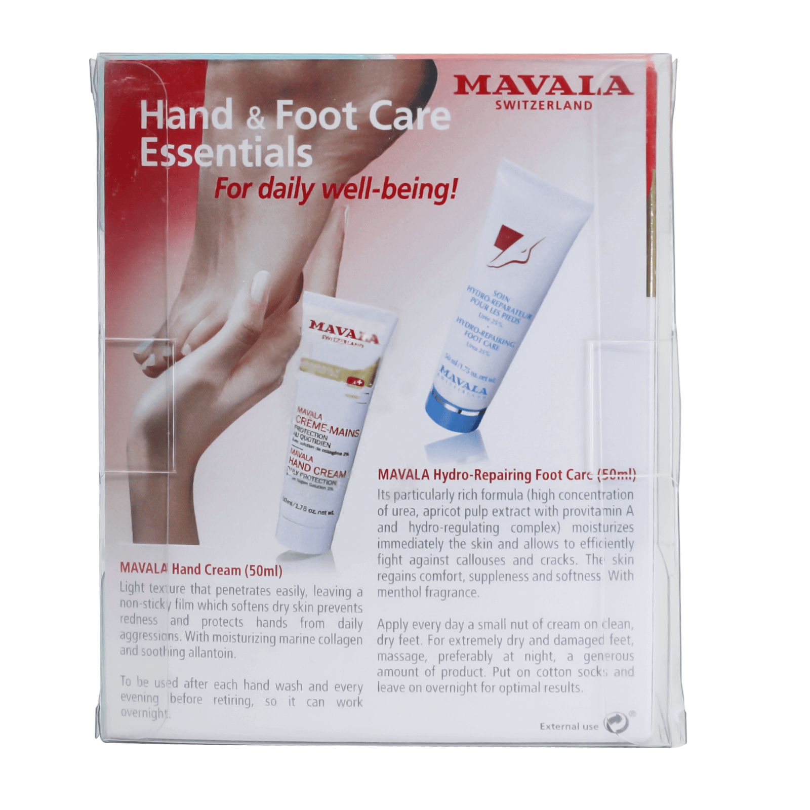 Mavala Perfect Partners Mani-Pedi Hydration (Hand&Foot) Kit Offer