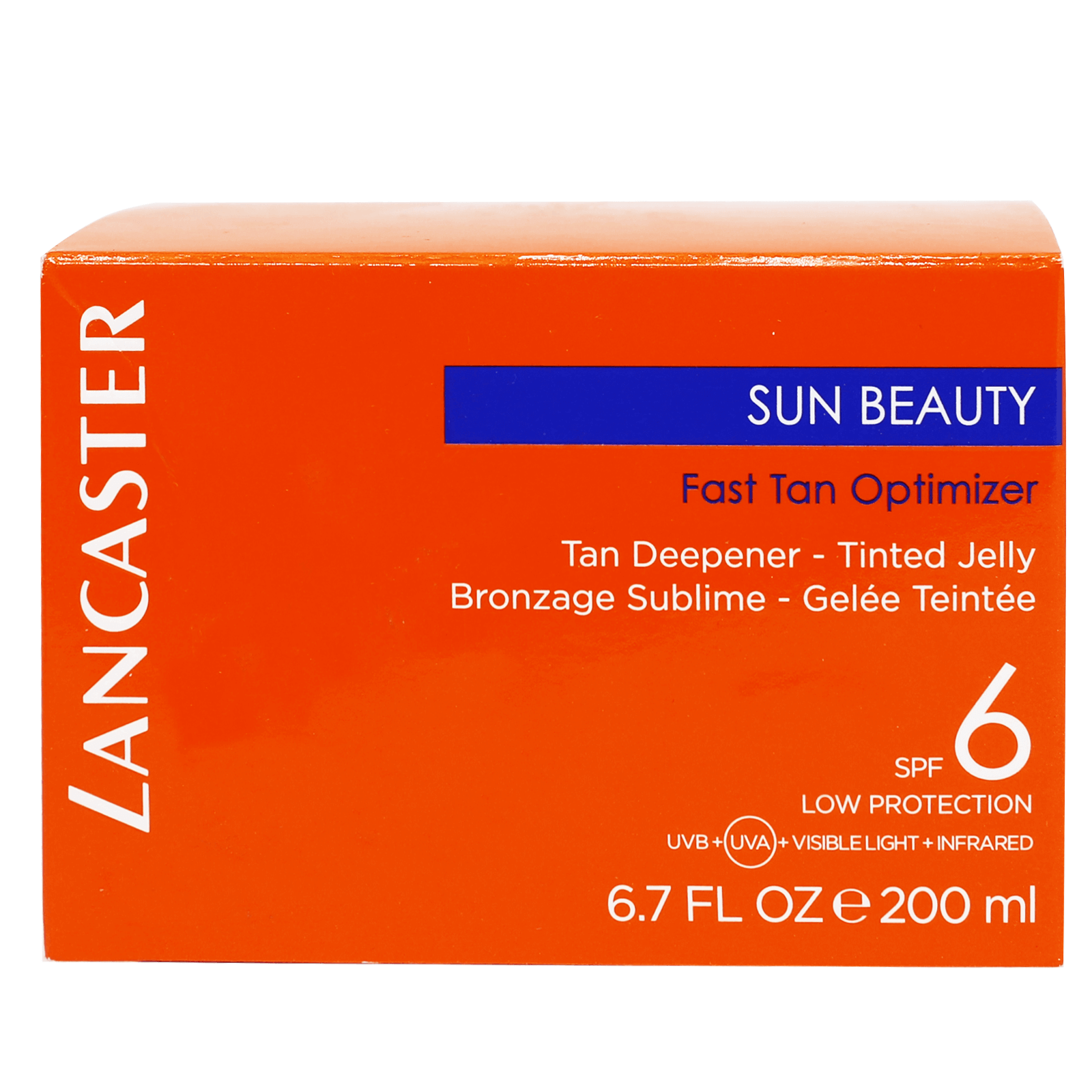 Lancaster SPF 6 Tan Deepener Tinted Jelly (Jar) 200 mL for a natural-looking tan