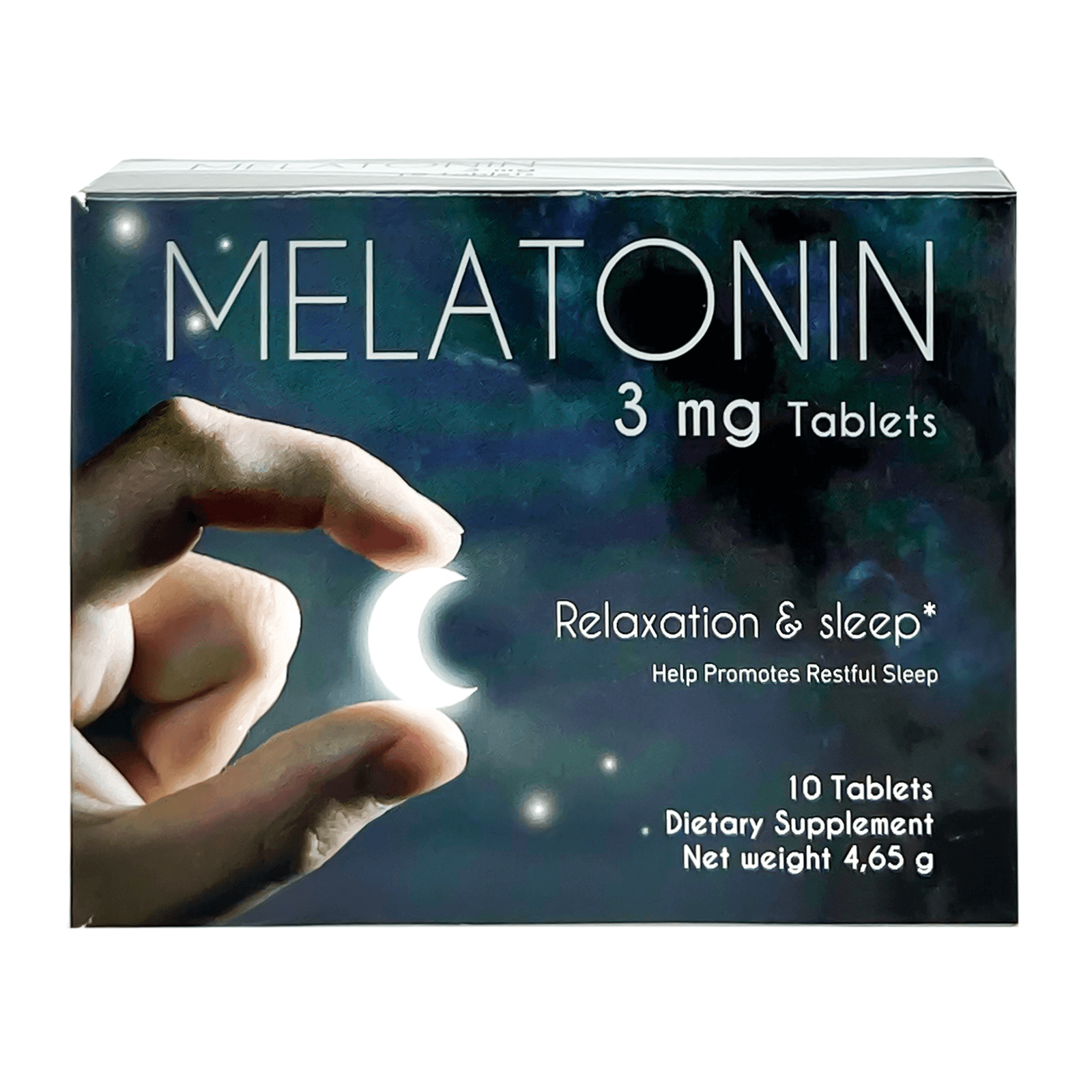 Melatonin Relaxation & Sleep Tabs 3 mg 10'S