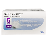 Accu Fine 0.25 mm (31G) *5 mm 100'S