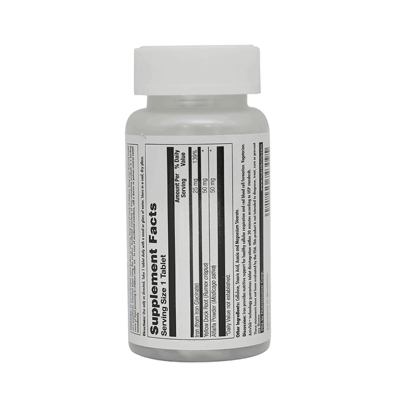 Kal Iron Glycinate 25 mg Tabs 90'S