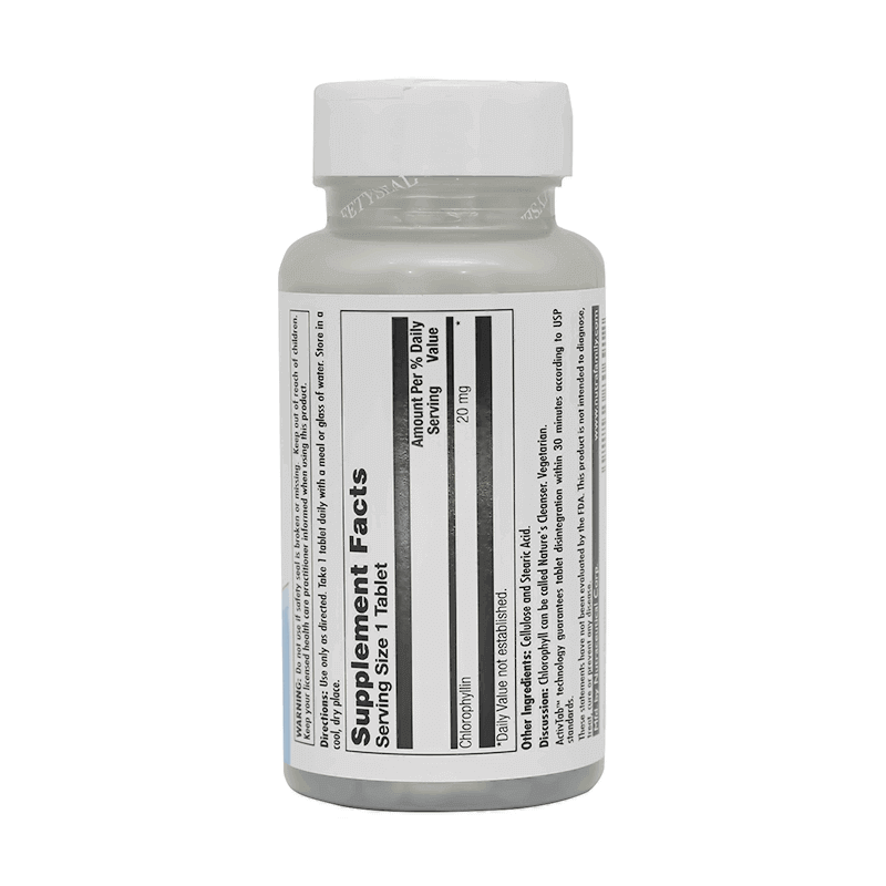 Kal Chlorophyll 20 mg Tabs 100'S