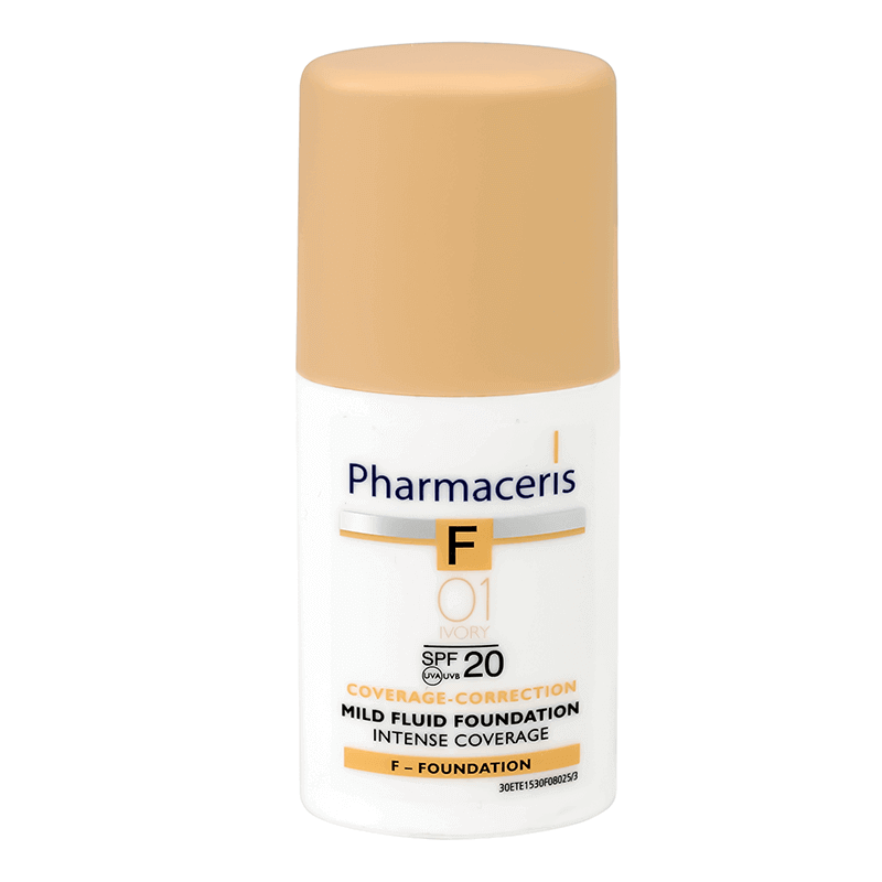 Pharmaceris F Intense Fluid Foundation SPF 20 - 01 Ivory 30 ml