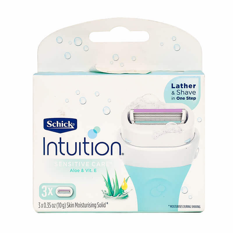Schick Intuition Sensitive Women Blades 3 Pcs