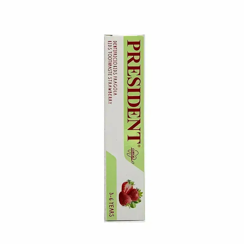 President Kids 3-6 Years Toothpaste Strawberry Flavor 50 ml