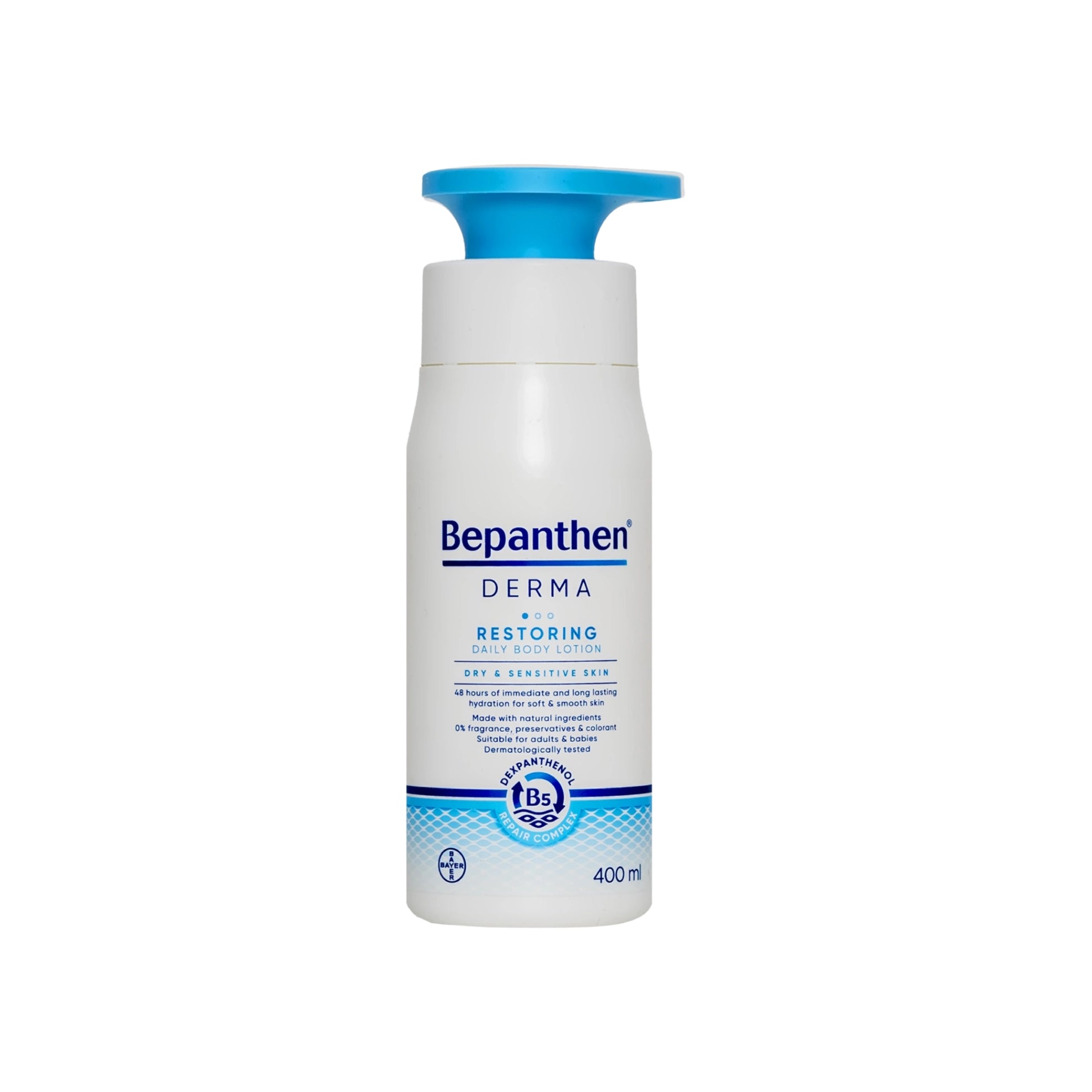Bepanthen Derma Restoring Body Lotion For Dry & Sensitive Skin 400 ml