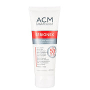 ACM Sebionex Mattifying Sunscreen SPF 50+ Gel 40 mL for combination to oily skin
