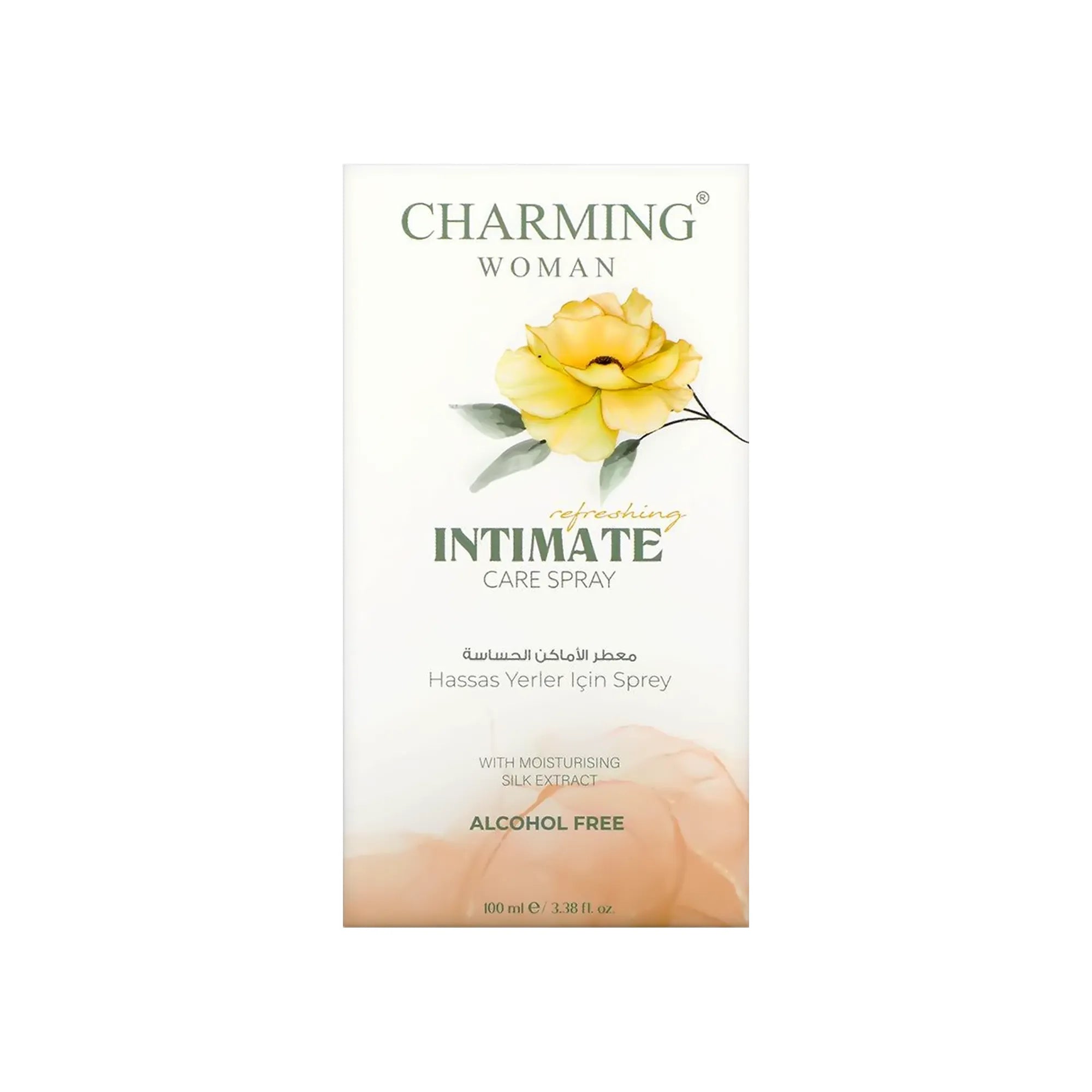 Charming Woman Refreshing Intimate Care Spray 100 ml - Yellow