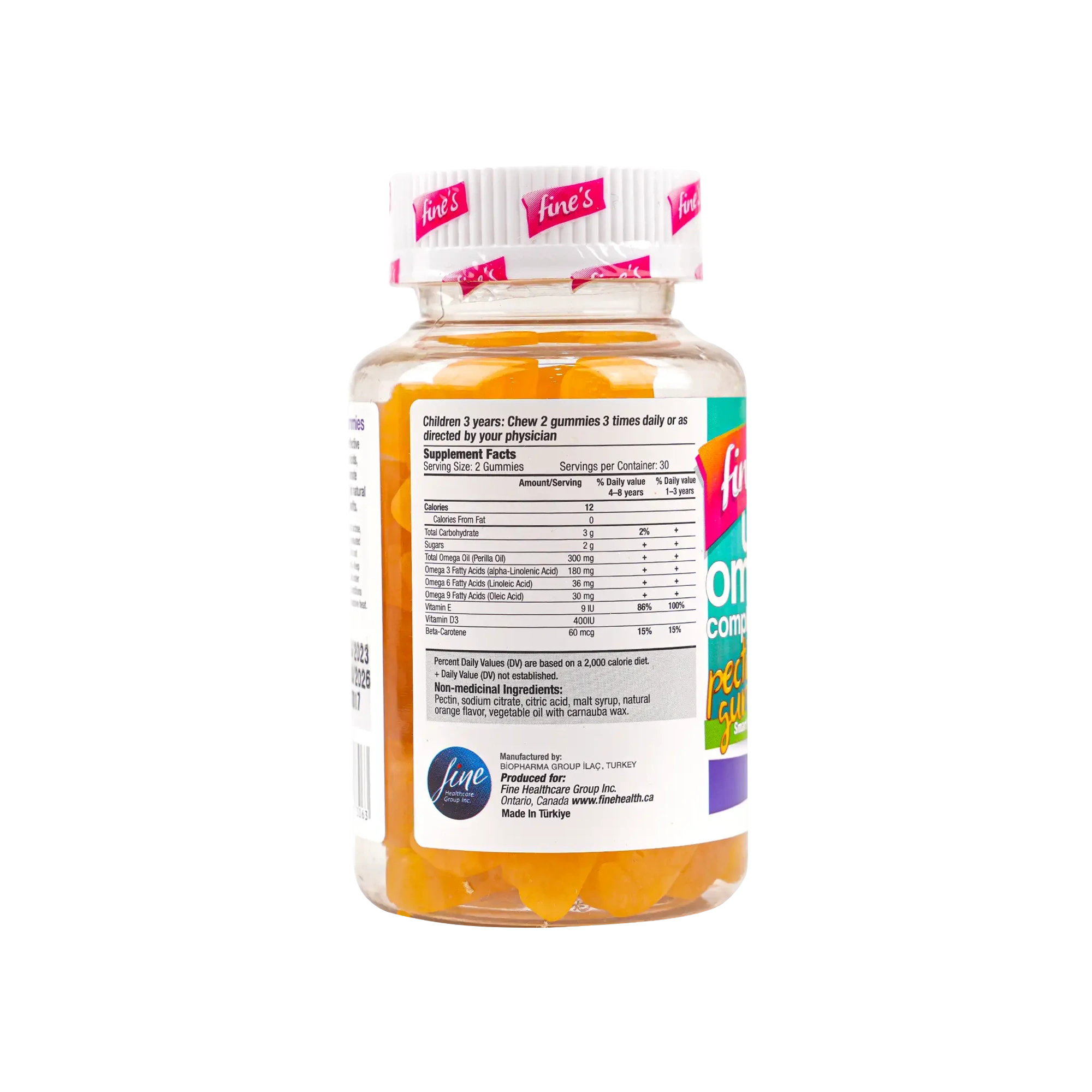 Fine's Ultra Omega Complete 60 Gummies