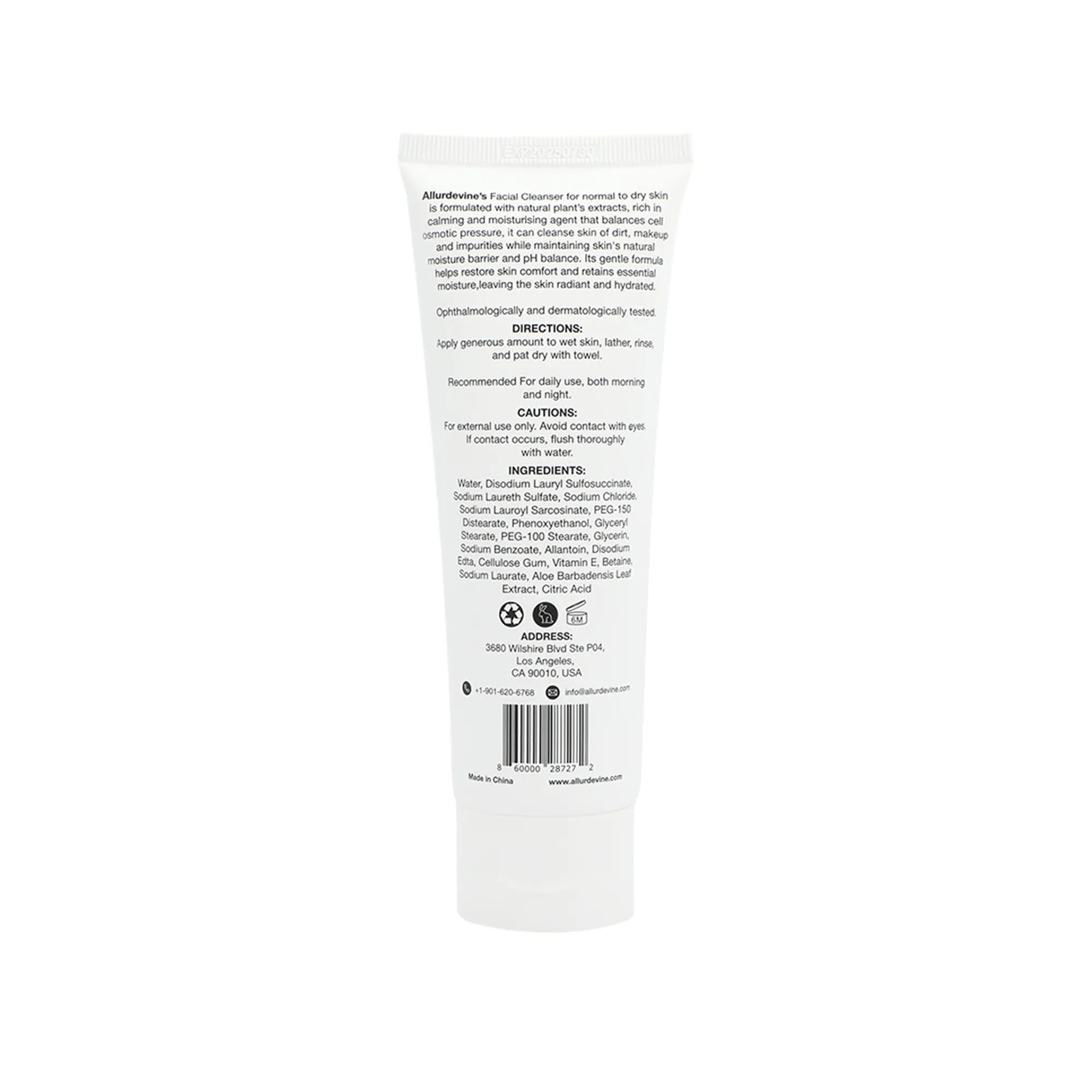 Allurdevine Facial Cleanser For Oily Skin 100ml