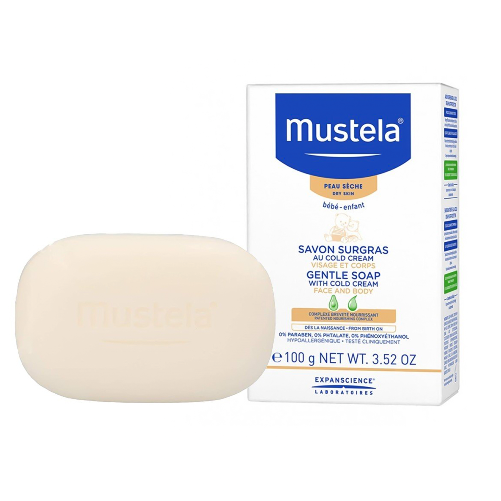 Mustela Soap With Cold Cream 100g