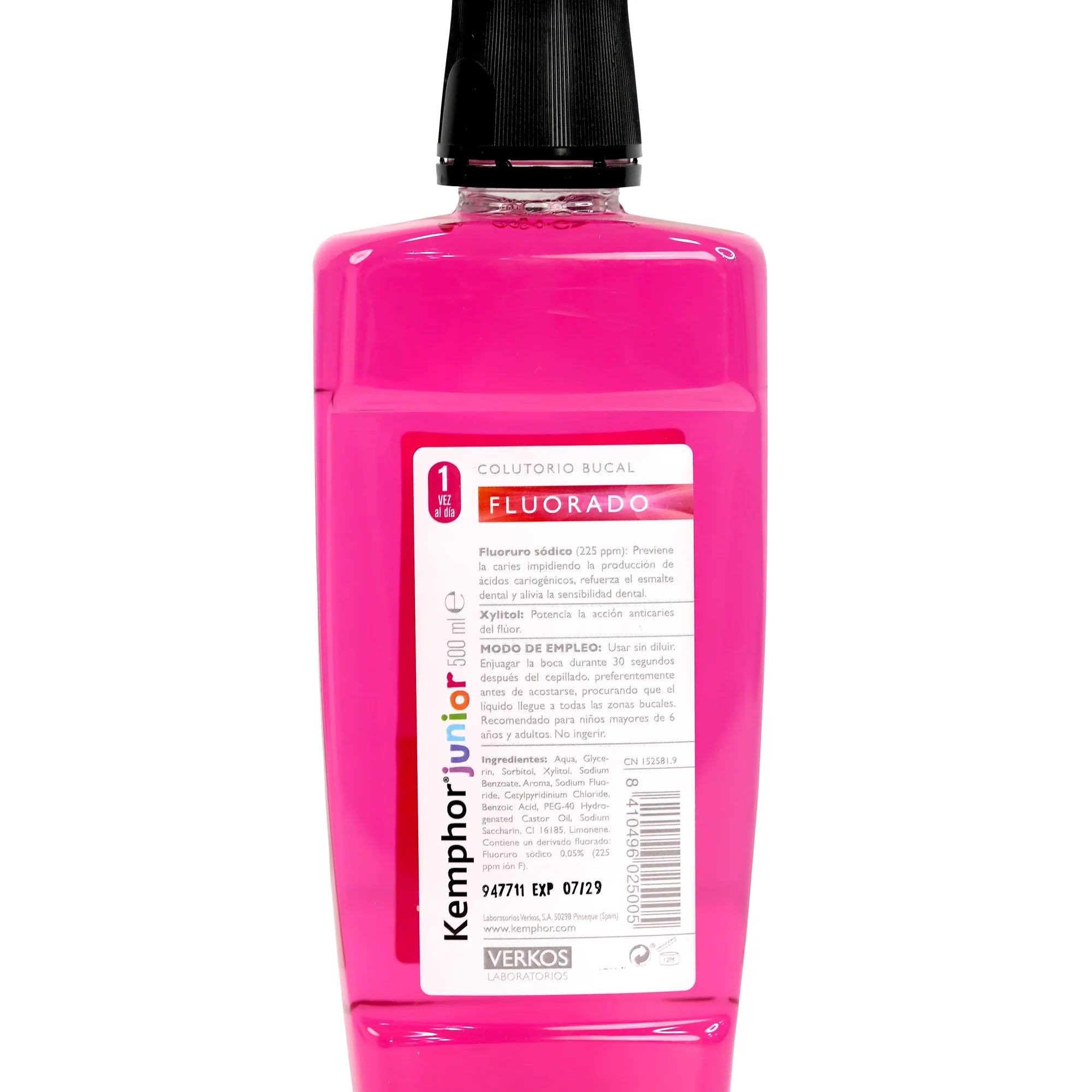 Kemphor Junior Fluoride Mouthwash 500ml