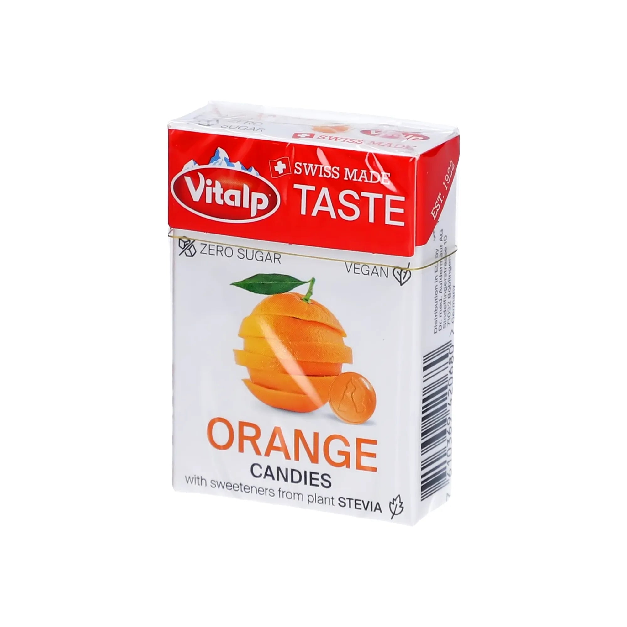 Vitalp Taste Sugar Free Orange Candies 25g 7601