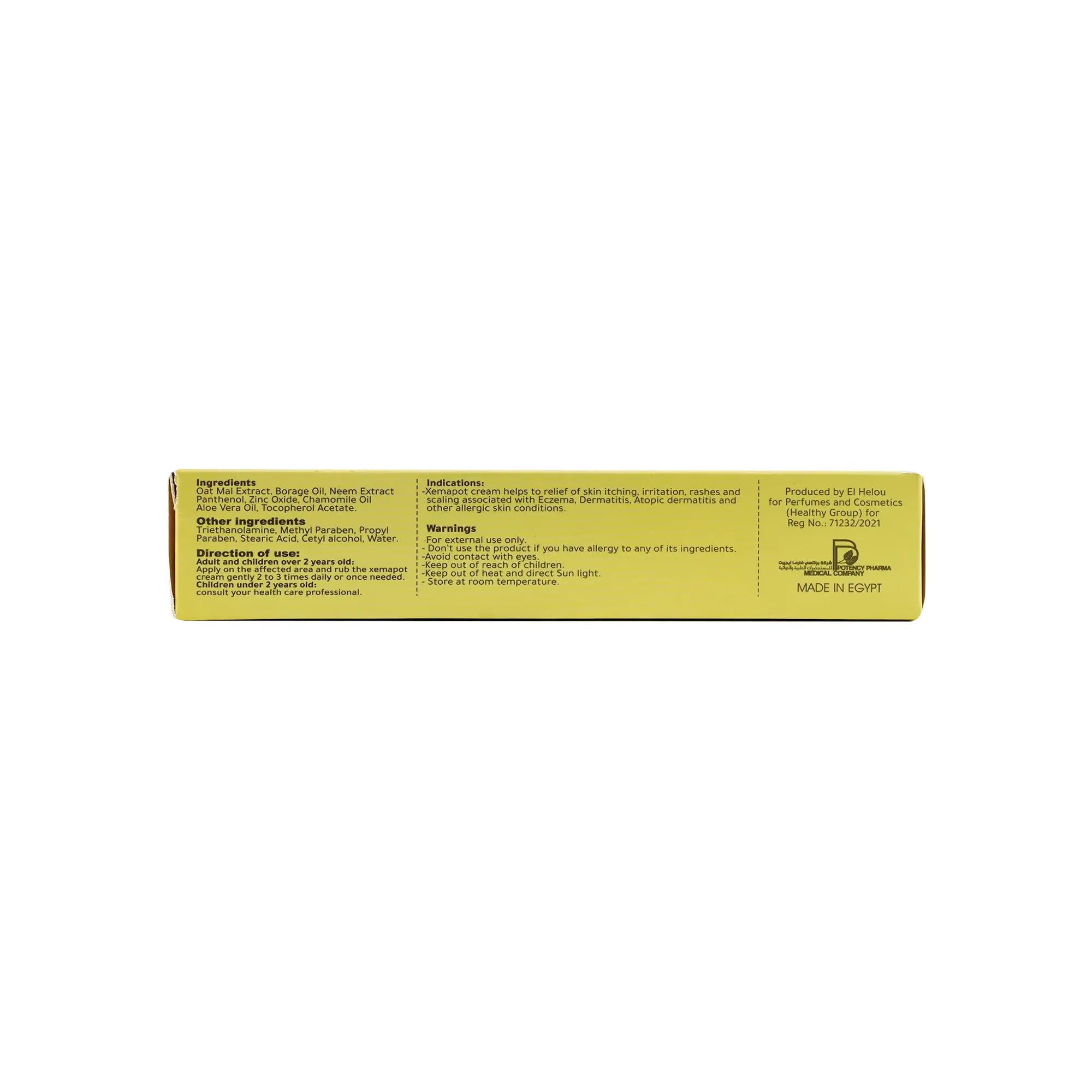 Xemapot Eczema & Allergic Cream 50Gm