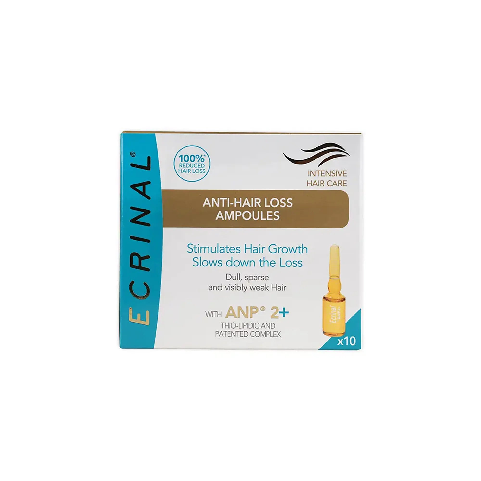 Ecrinal Anti-Hair Loss With ANP 2+ 10 Ampoules