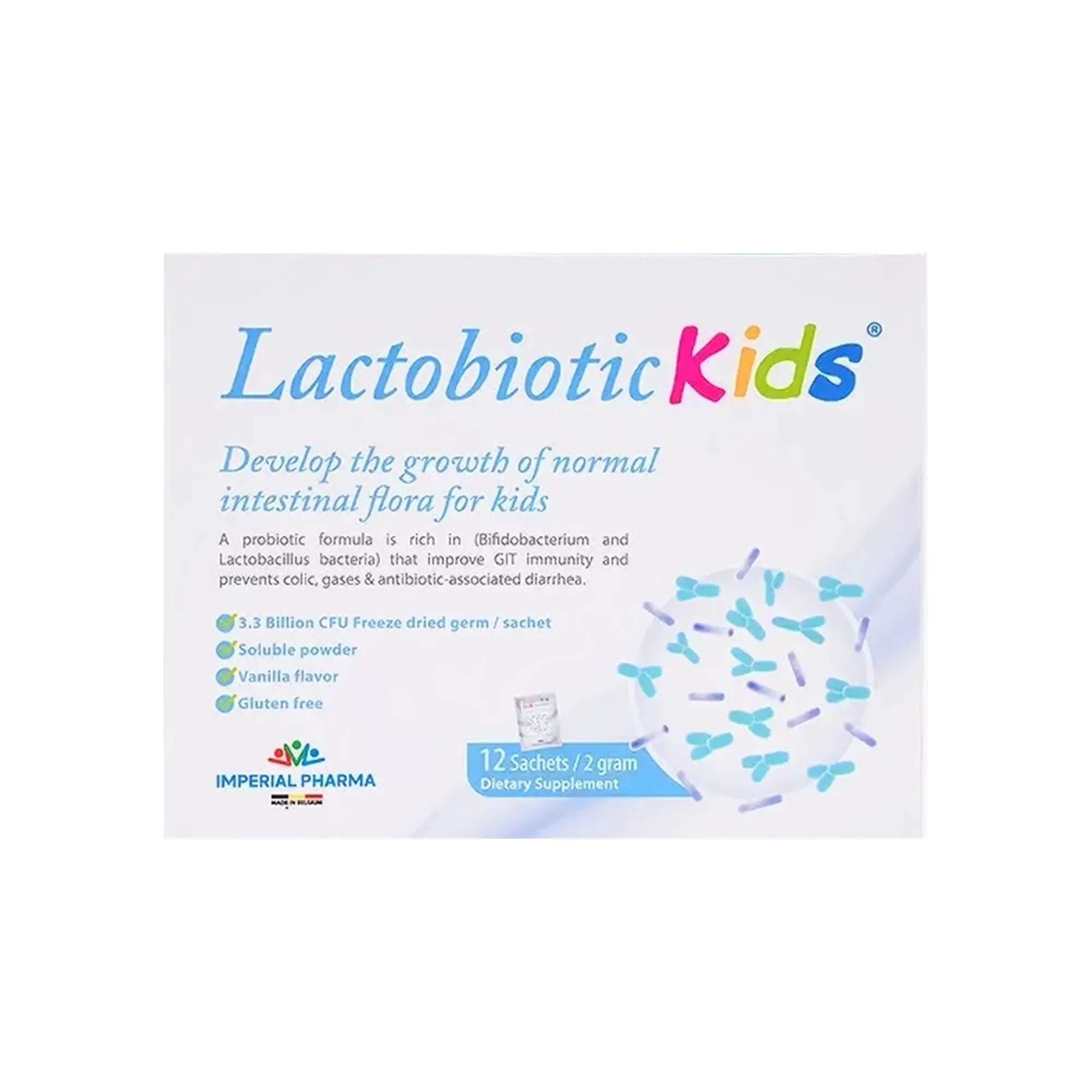 Lactobiotic Kids 12 Sahets/2gram