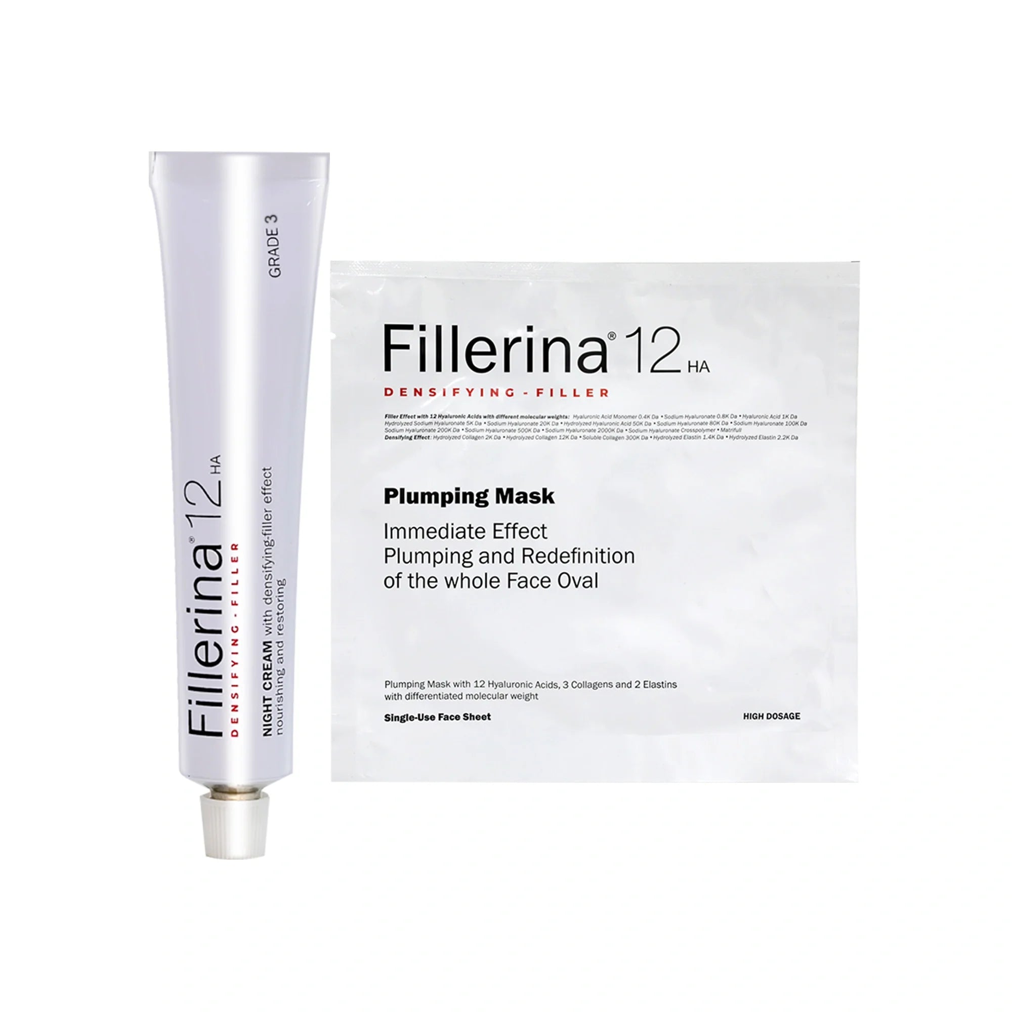 Fillerina Intensive Night Radiance & Plumping Pack