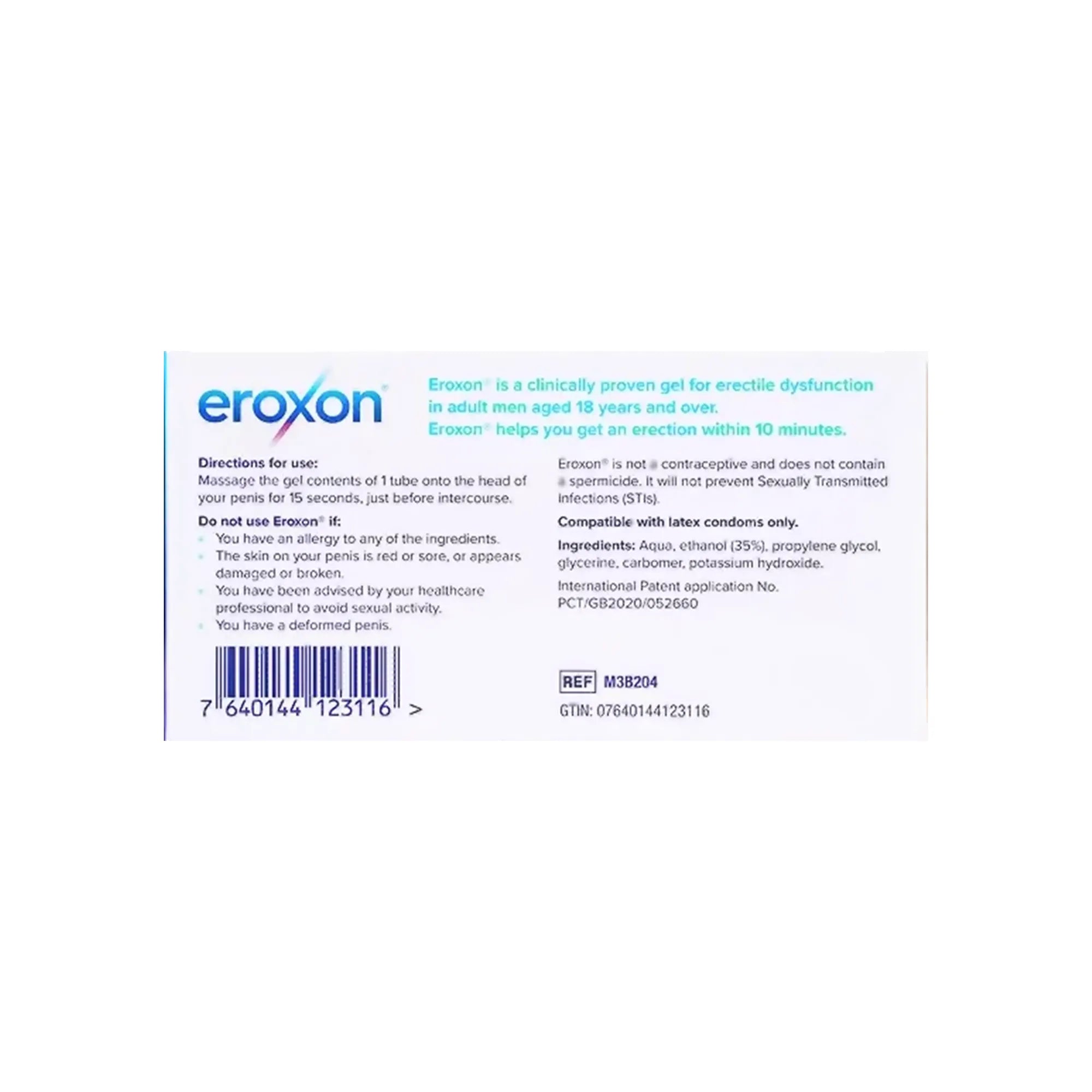 Eroxon Single Dose Tube-4pcs