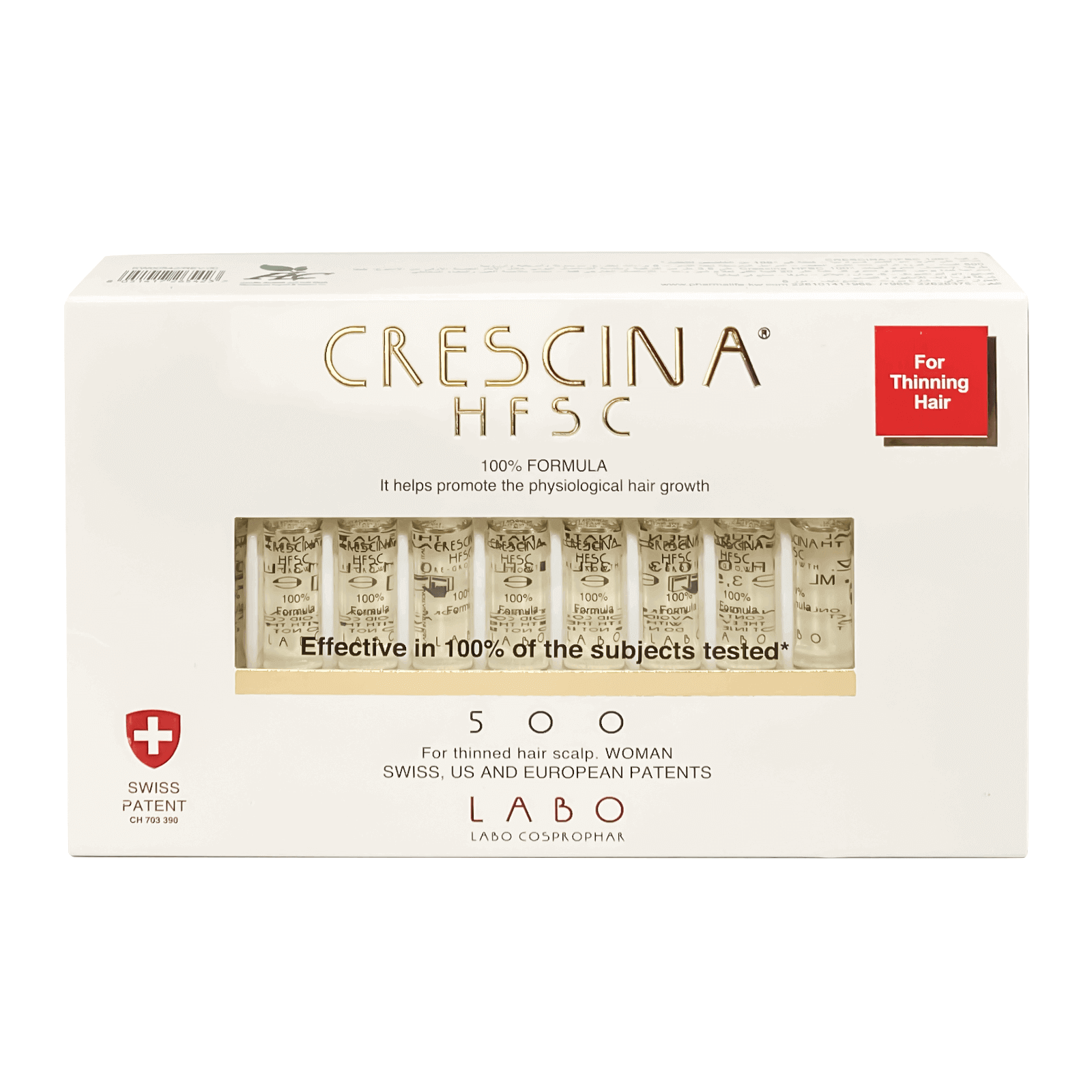 🎁 Crescina HFSC 100% 500 Woman 20 FL (100% off)