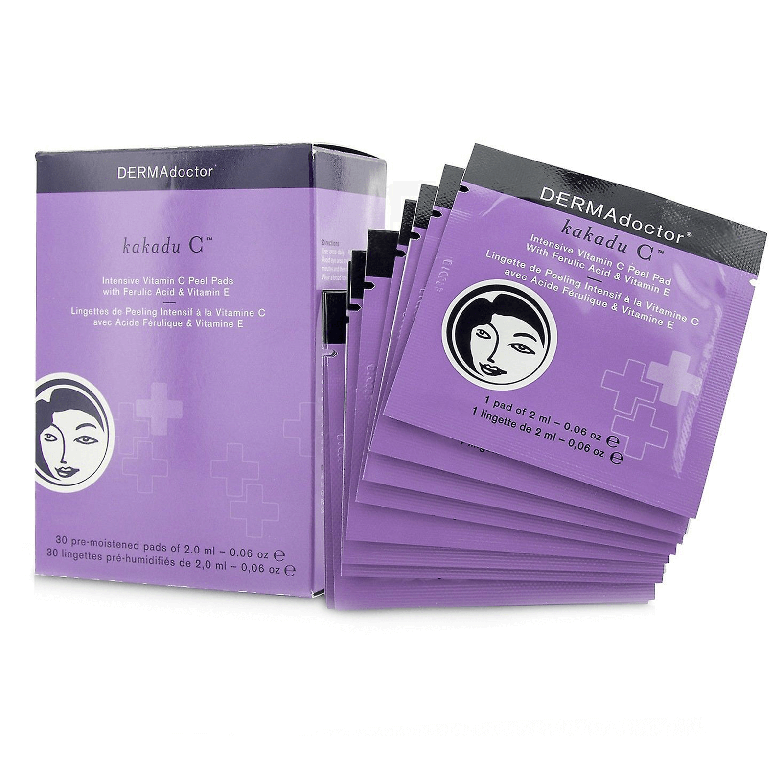 Derma Dr Kakadu C Vit C Peel Pads 30'S