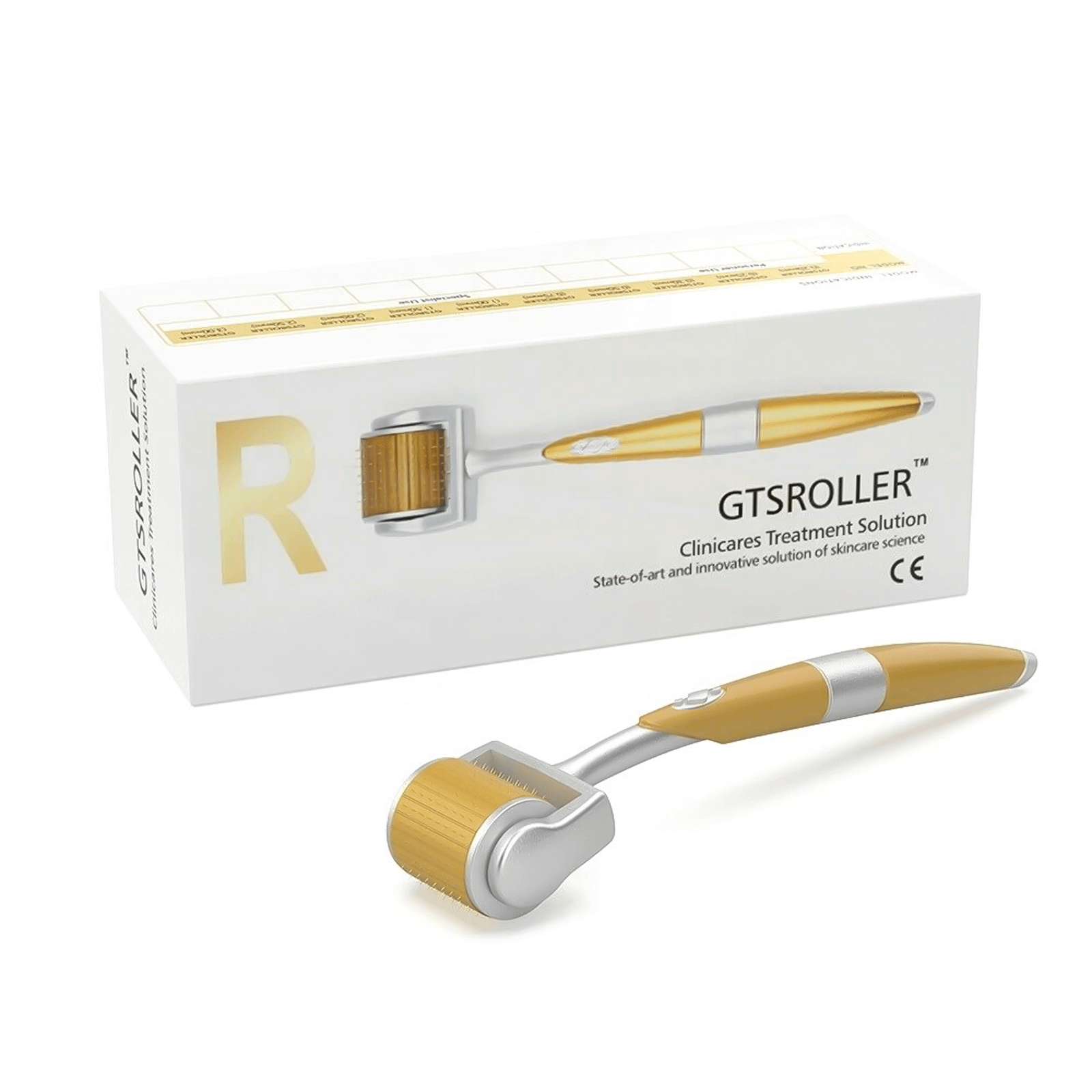 Derma Roller Gold 1 mm  enhances cellular renewal