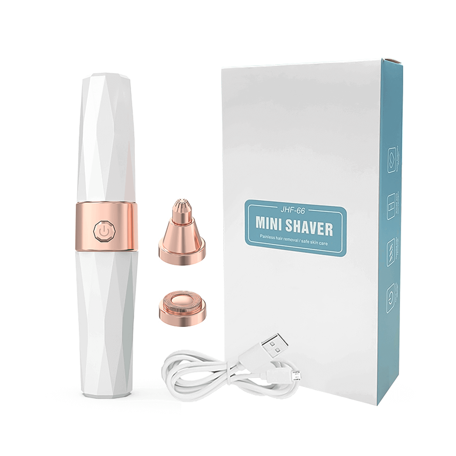 Epilator Beauty Device Mini Shaver JHF-66 لإزالة الشعر    