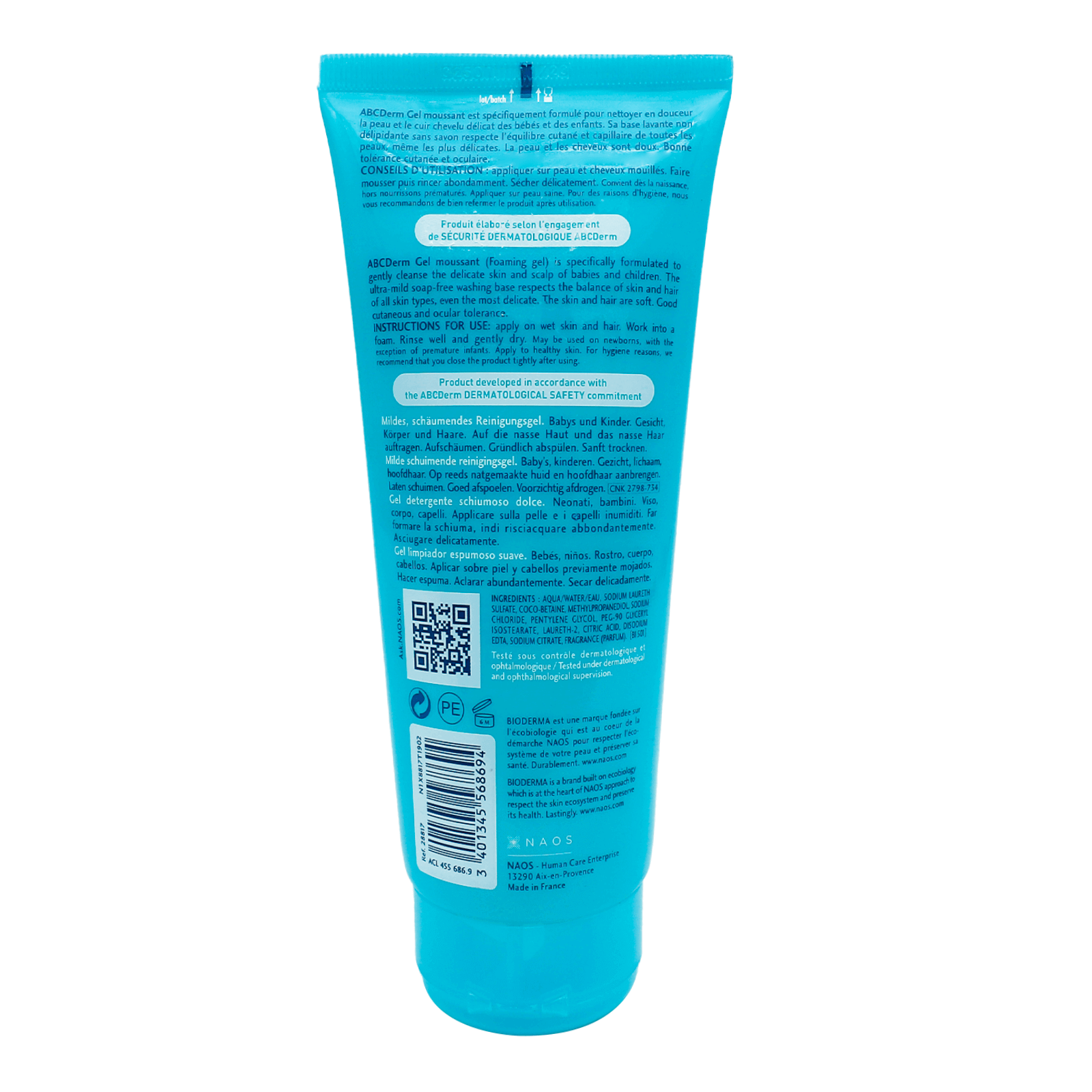 Bioderma ABC Derm Cold Cream 200 mL for moisturizing