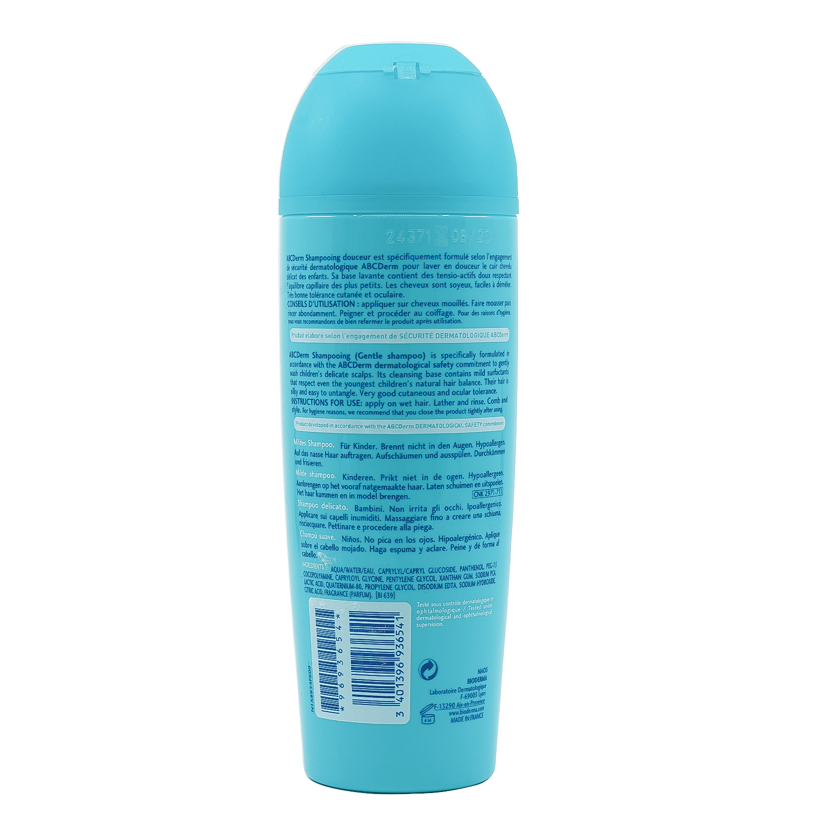 Bioderma ABC Derm Shampoo Douche 200 mL for children