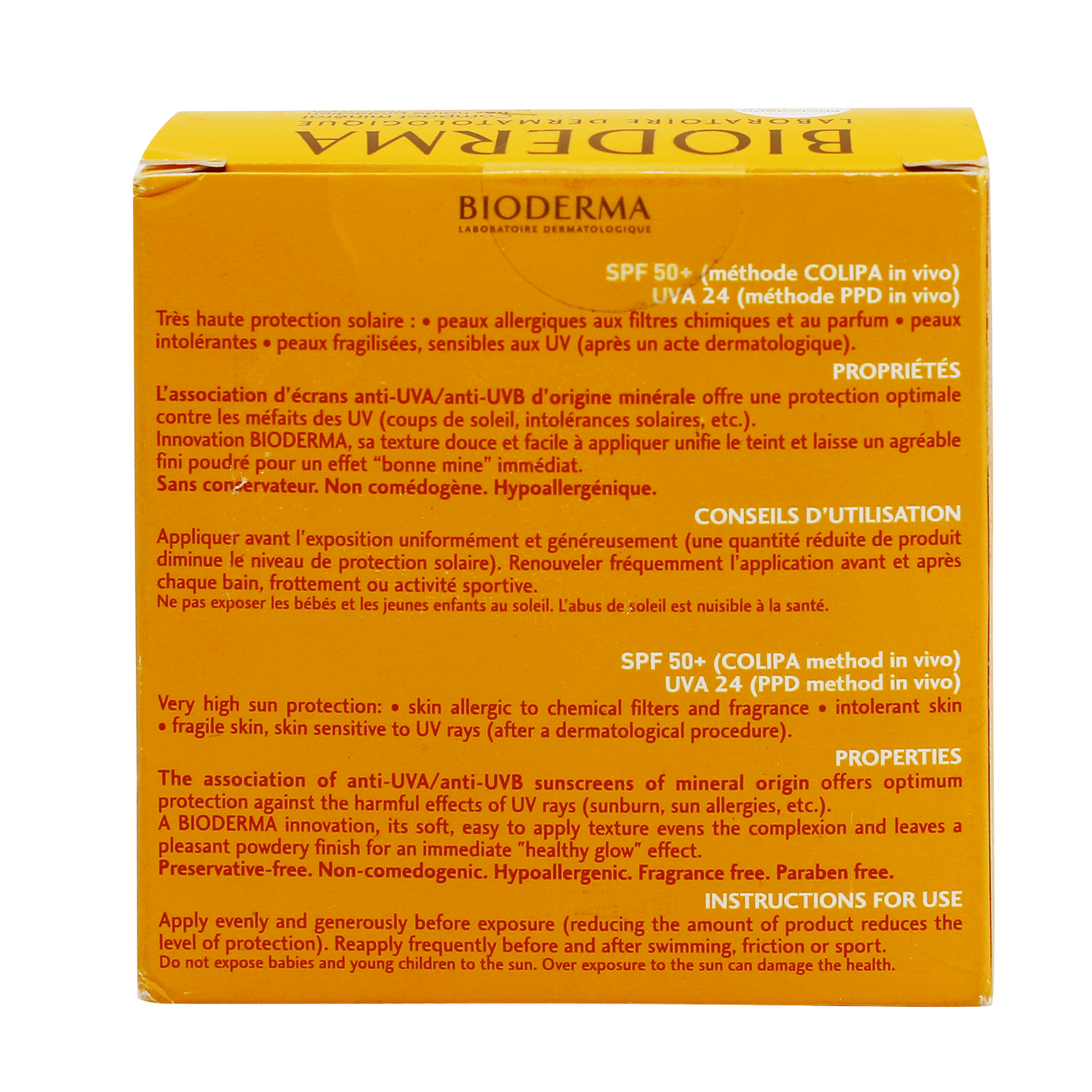 Bioderma Photoderm Max SPF 50+ Compact Light Color 10 g  sun block