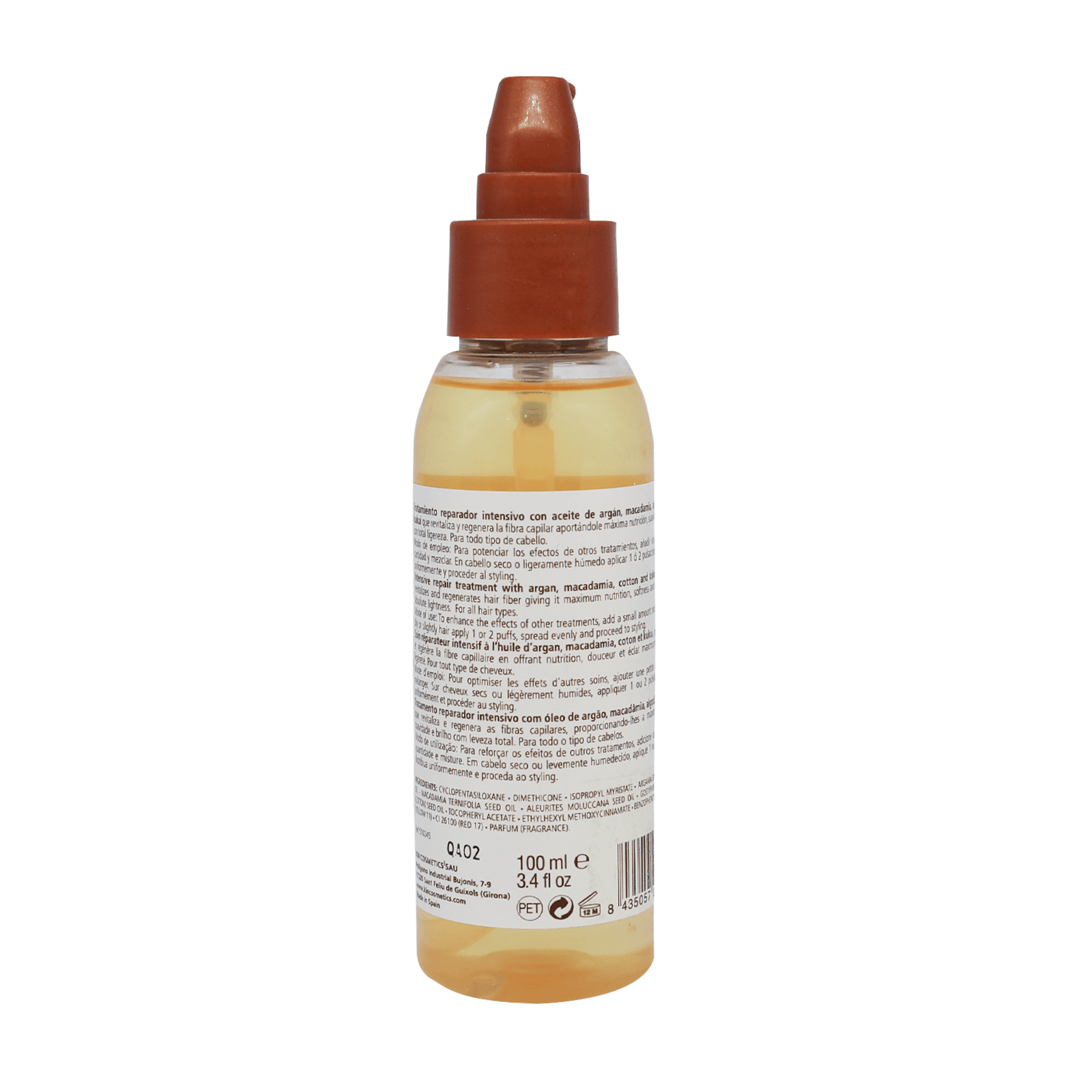 Kinactif Nutri Oil 100 mL to nourish the hair