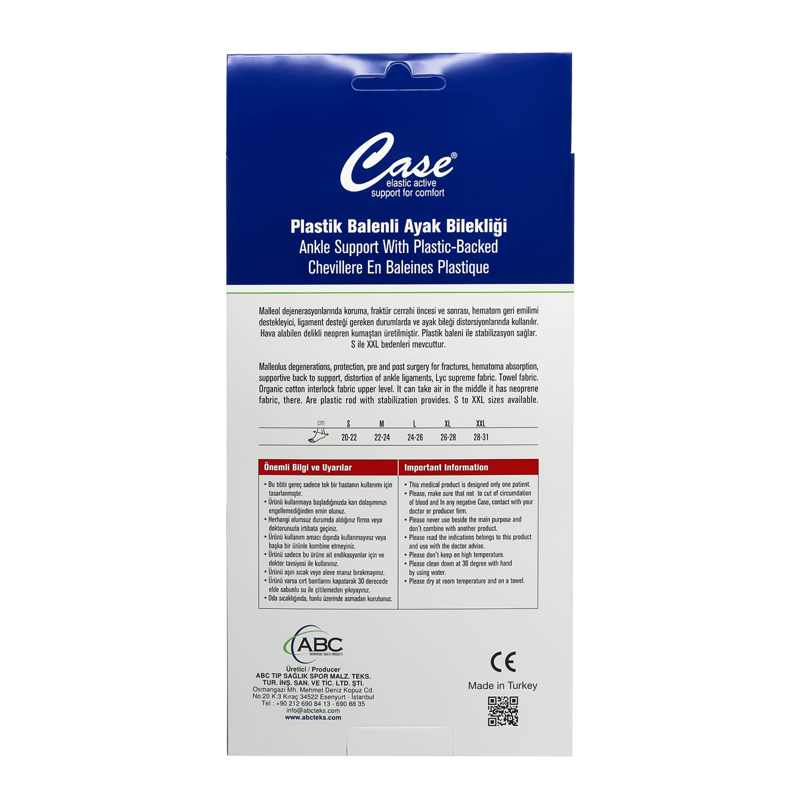 Case Ankle Support  L