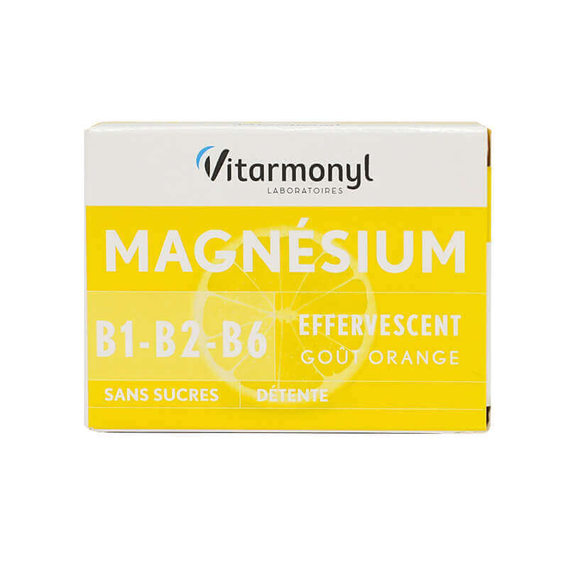 Vitarmonyl Magnesium Effervescent Orange Flavour 24's