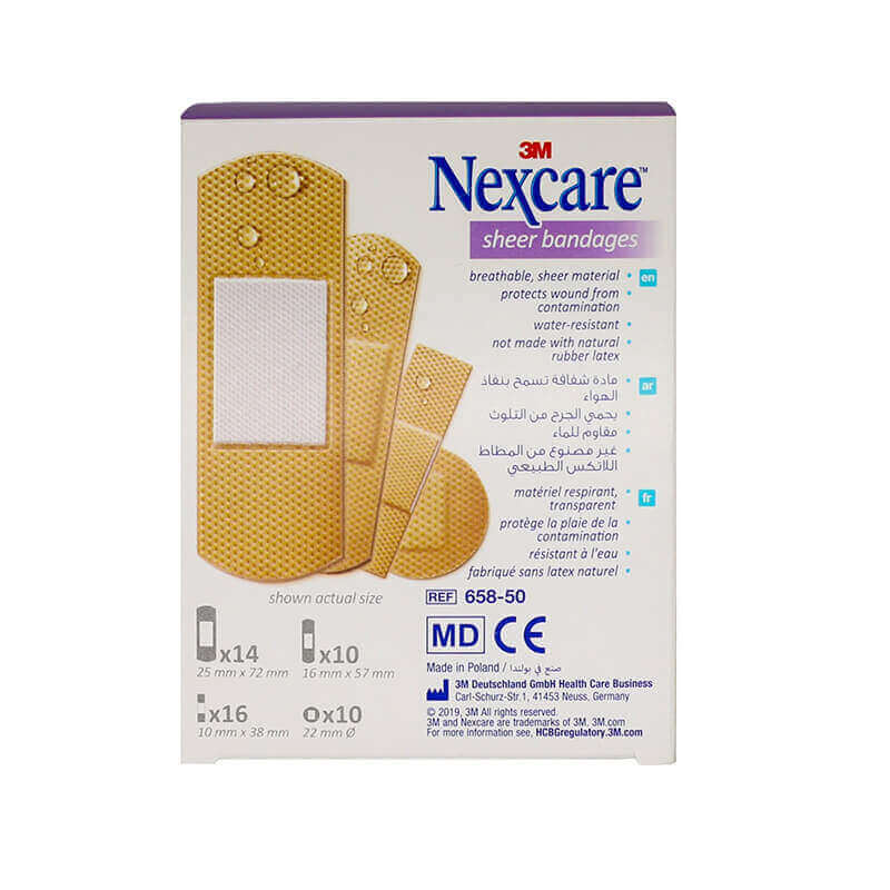 Nexcare Bandages Assorted 50'S