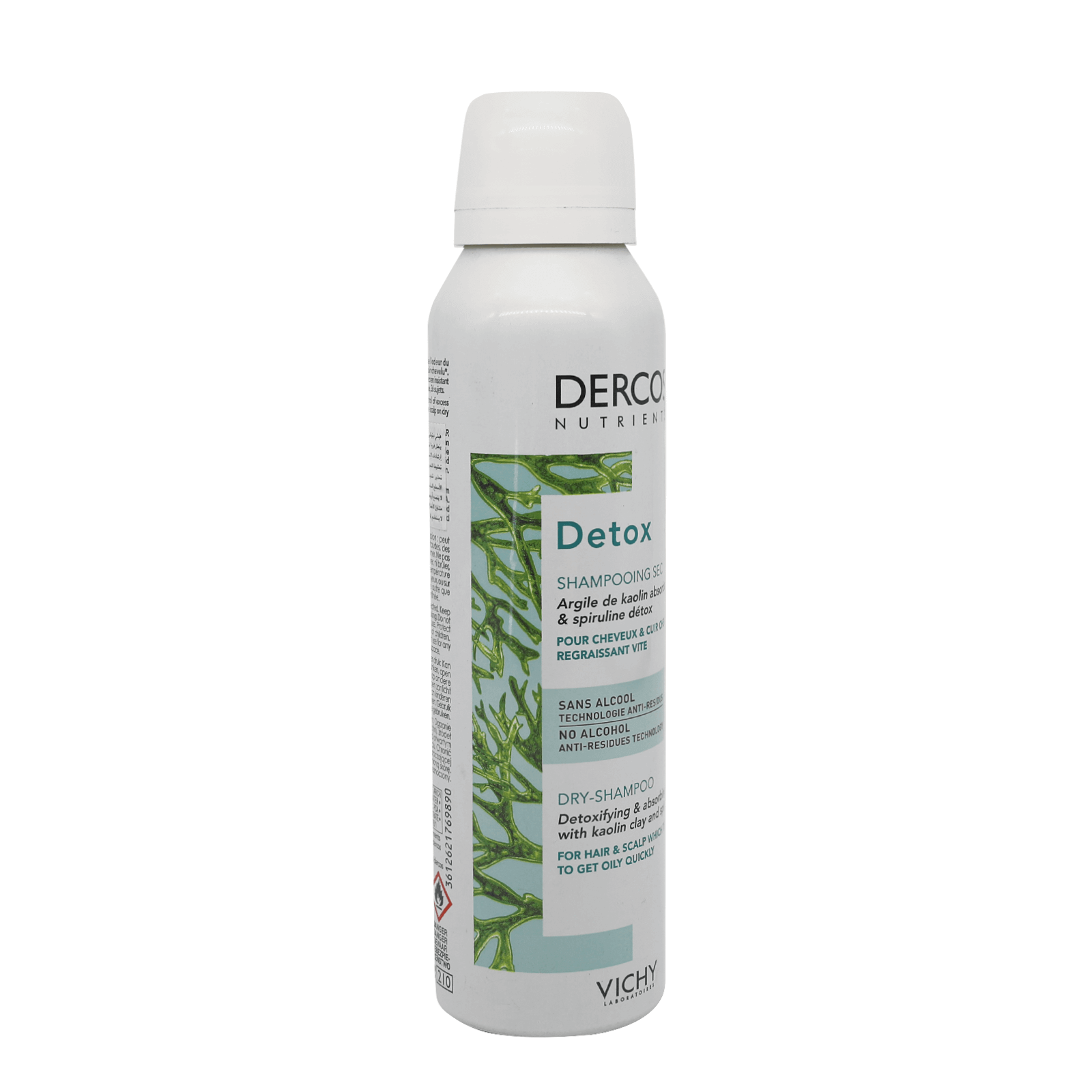 Vichy Dercos Nutrients Detox Dry Shampoo SEC 150 mL to strength the hair