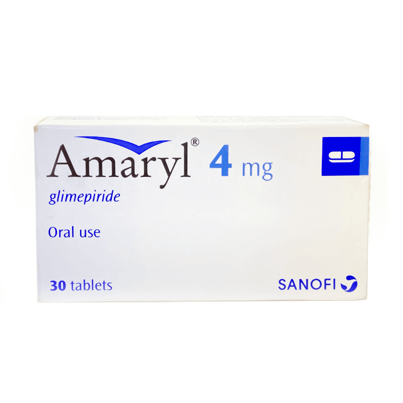 Amaryl 4mg 30 Tablets