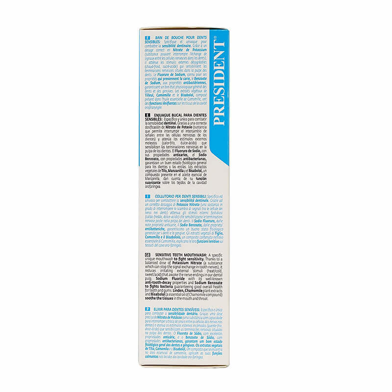 President Sensitive Mouthwash 250 ml