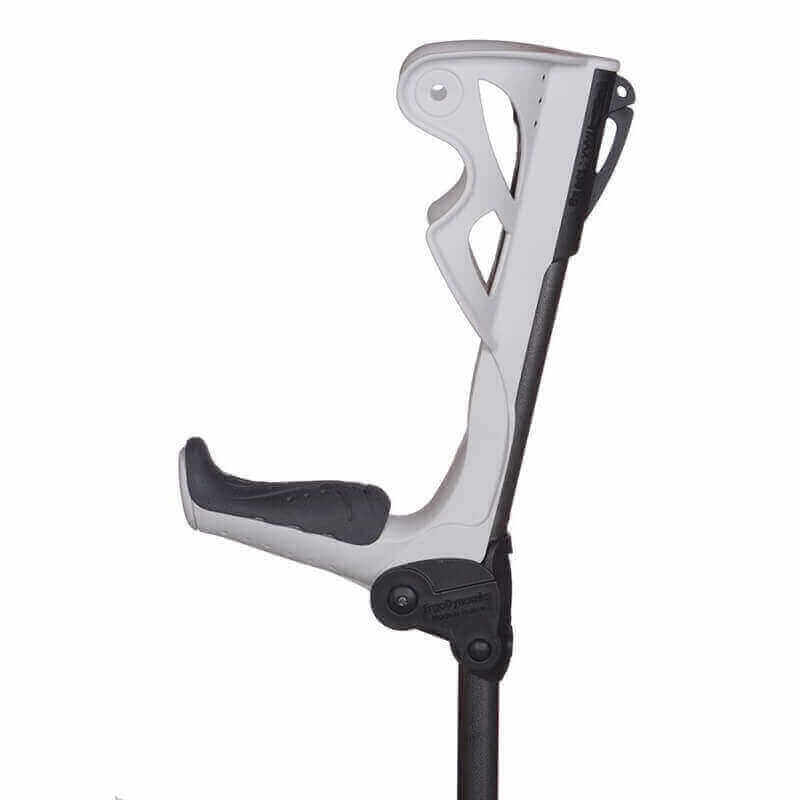 FDI Ergodynamic Elbow Crutch White With Black Grip (M) EDM 05/02 1 Pc