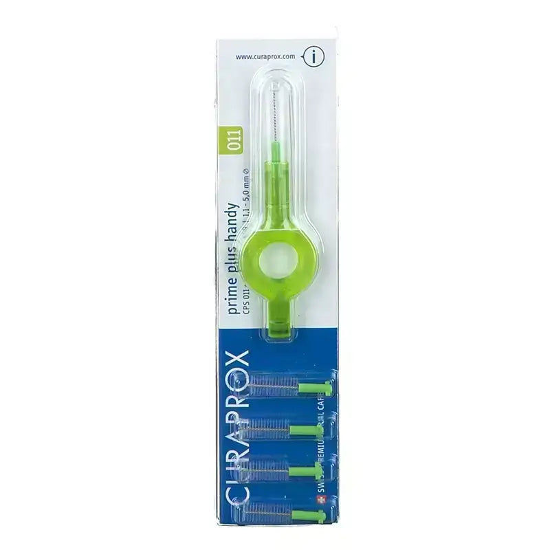 Curaprox Prime Plus Handy 5 Pcs Cps 011 Green Handle