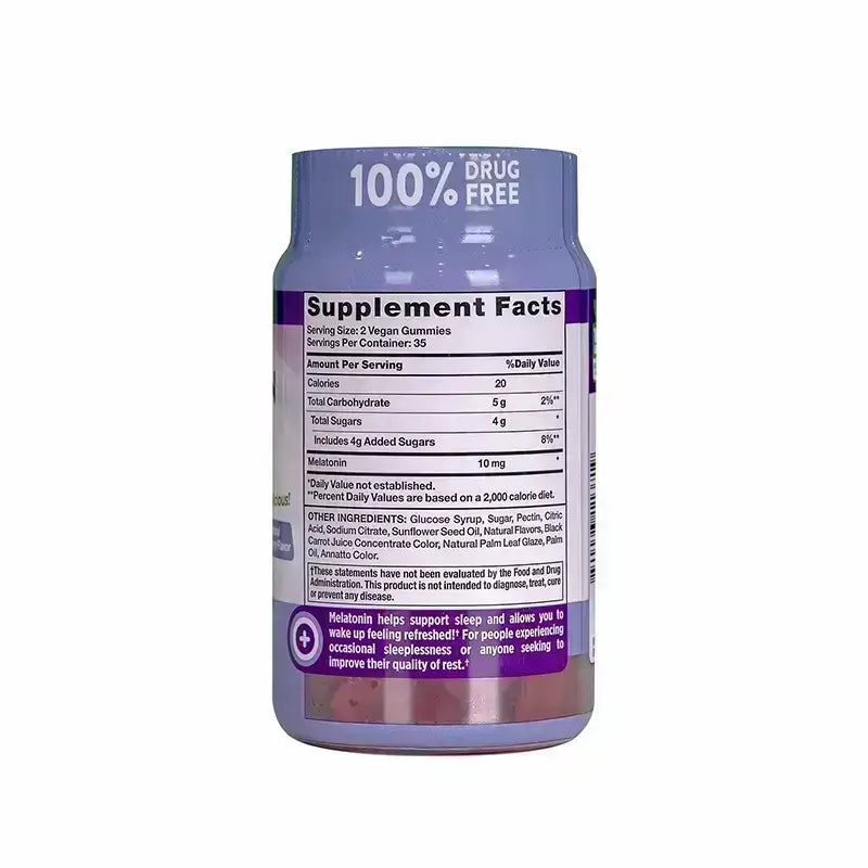 Nature's Truth Extra Strength Melatonin 10 mg Berry Flavor 70 Vegan Gummies