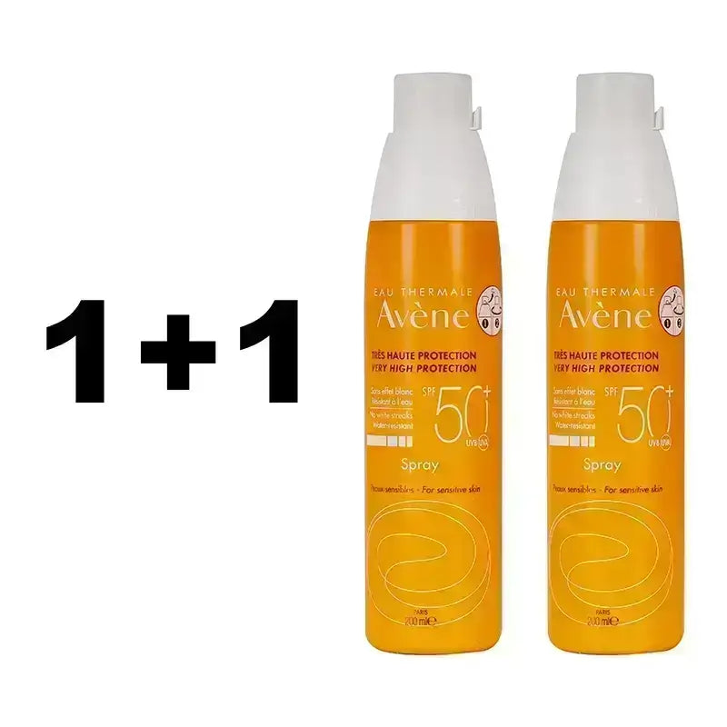 Avene Ultra H Very High Prot SPF 50+ Spray Kit 1+1