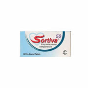Sortiva 50 mg F/C Tabs 30'S For Hypertension