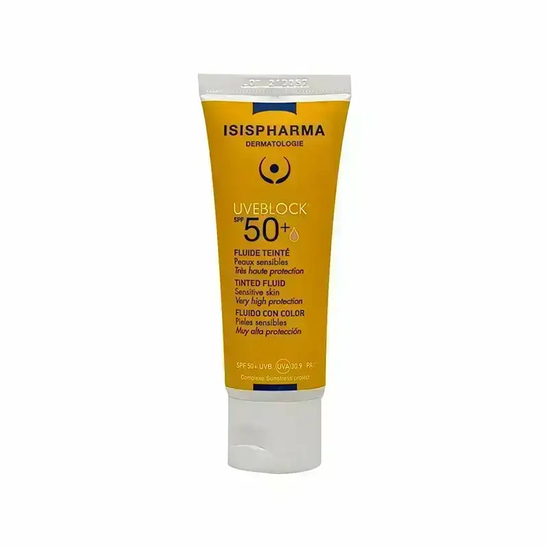 Isis Uveblock SPF +50 Tinted Fluid 40 mL Offer Isisv50+Tof