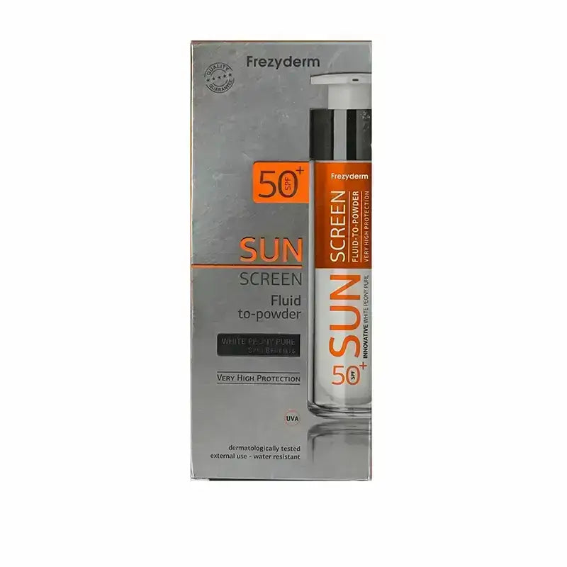 Frezyderm Sunscreen SPF 50+ Fluid To Powder 50 ml