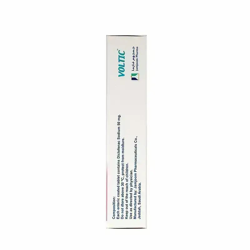 Voltic 50 mg Tabs 20'S Analgesic And Anti Inflammatory