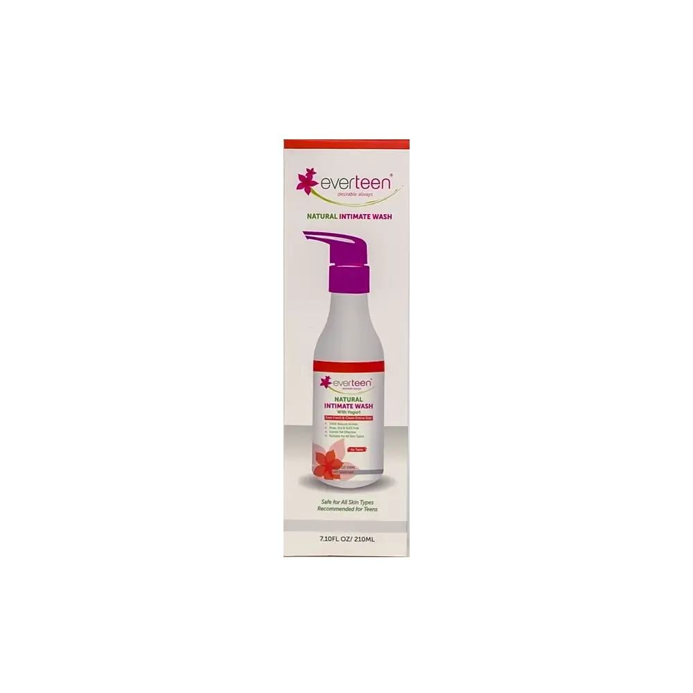 Everteen Natural Intimate Wash With Yogurt 210 ml