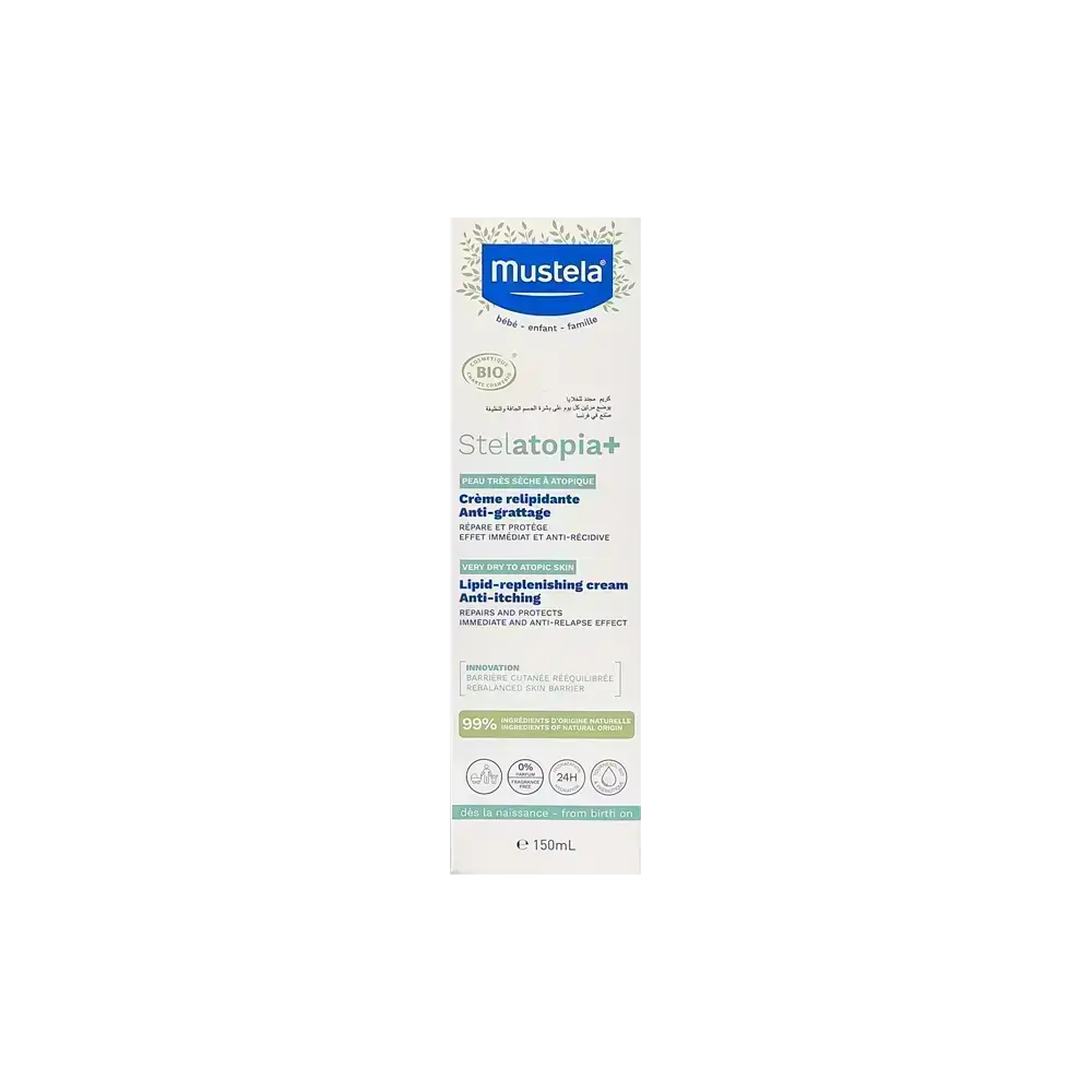Mustela Stelatopia+ Lipid Replenishing Cream 150 ml