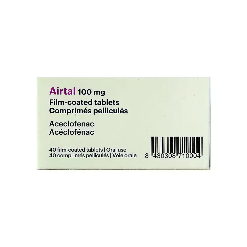 Airtal 100 mg 40 F/C Tabs